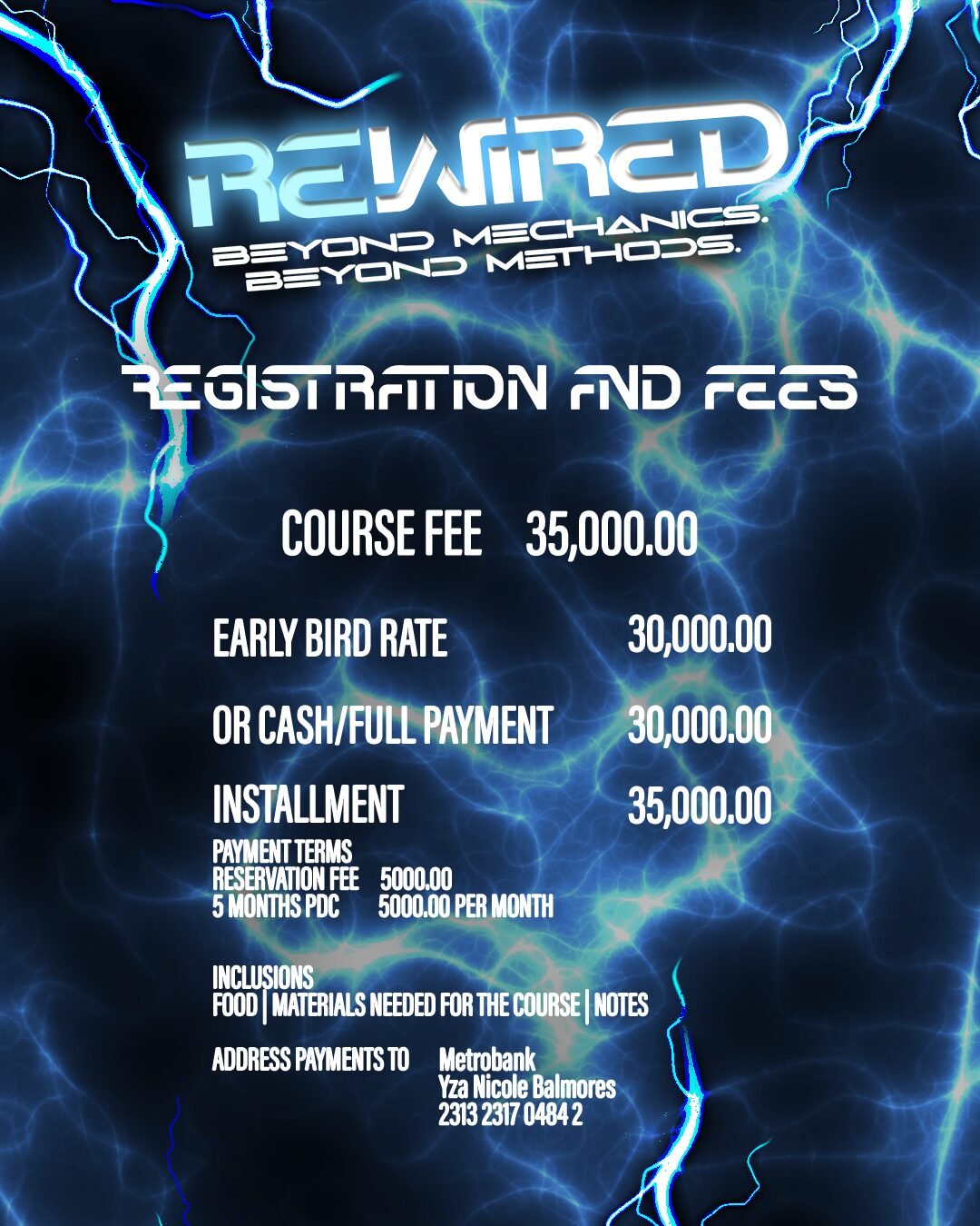 rewired newfees